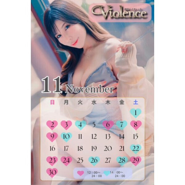 11月のスケジュール?