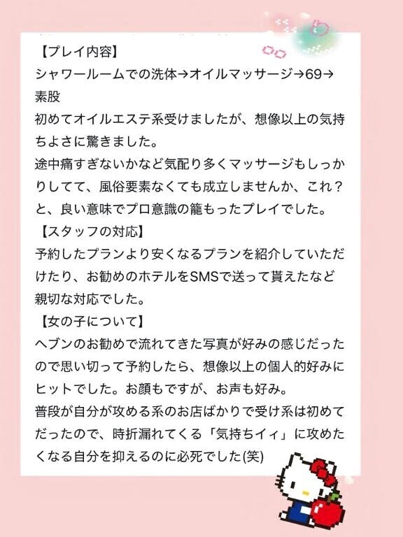 【お礼写メ日記】