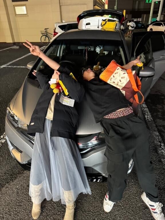 お花見???