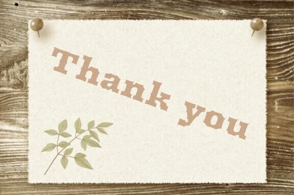 7日?Thank you diary