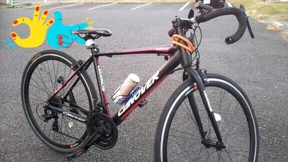 今日ゆずなぁ??ロードバイクで爆走?