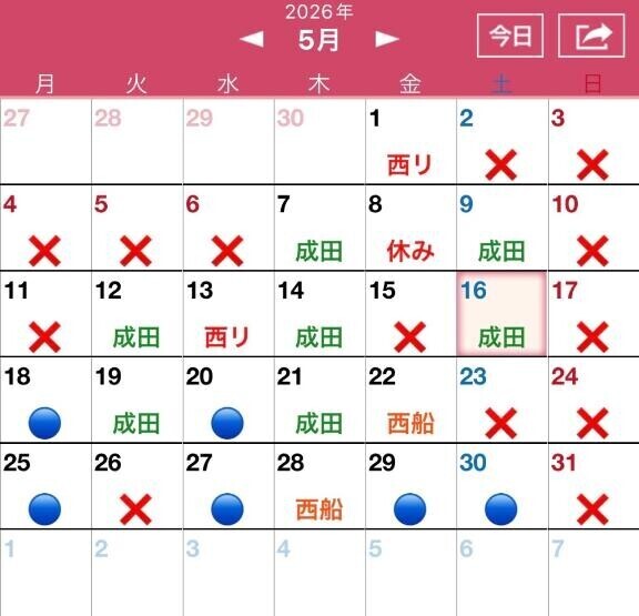 来週以降は