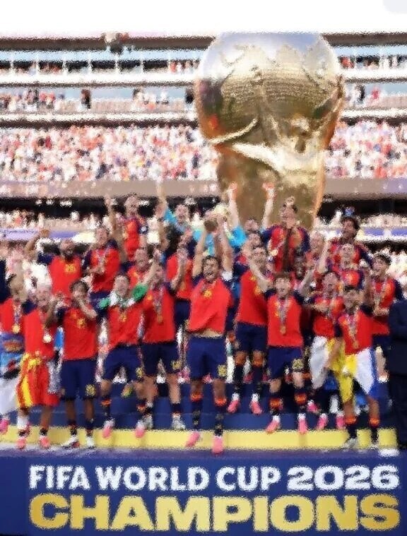 🎉🎊㊗️スペイン🇪🇸優勝⚽️✨🥇🏆✨