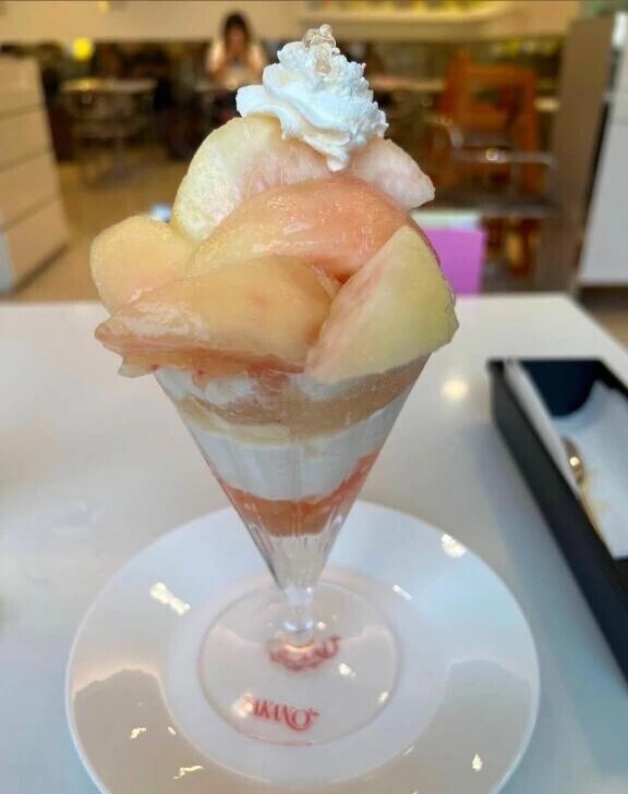 今日のスイーツ🍑