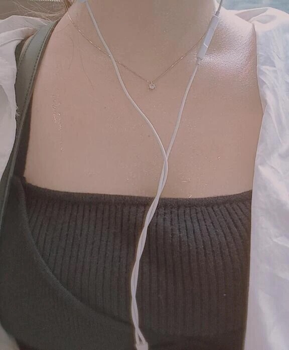 今日のおっぱいの汗！