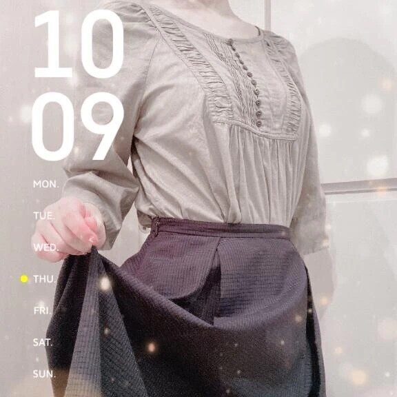 すっかり秋コーデ🍁