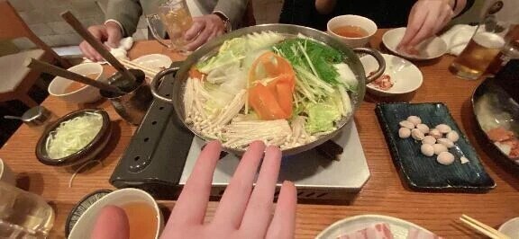 4人で楽しく第3弾🙇🏼お鍋🌐🙏🏻歴女な私もまた是非楽しみ⚔️