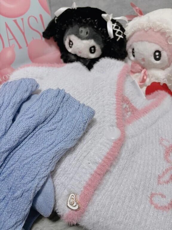 ピンクと水色とクロミちゃん♡