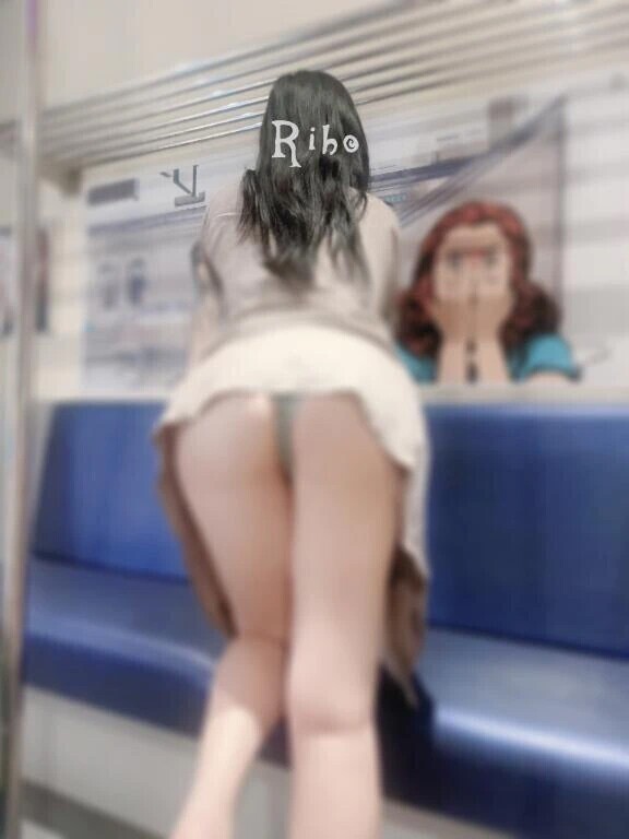 電車の中で…🤭