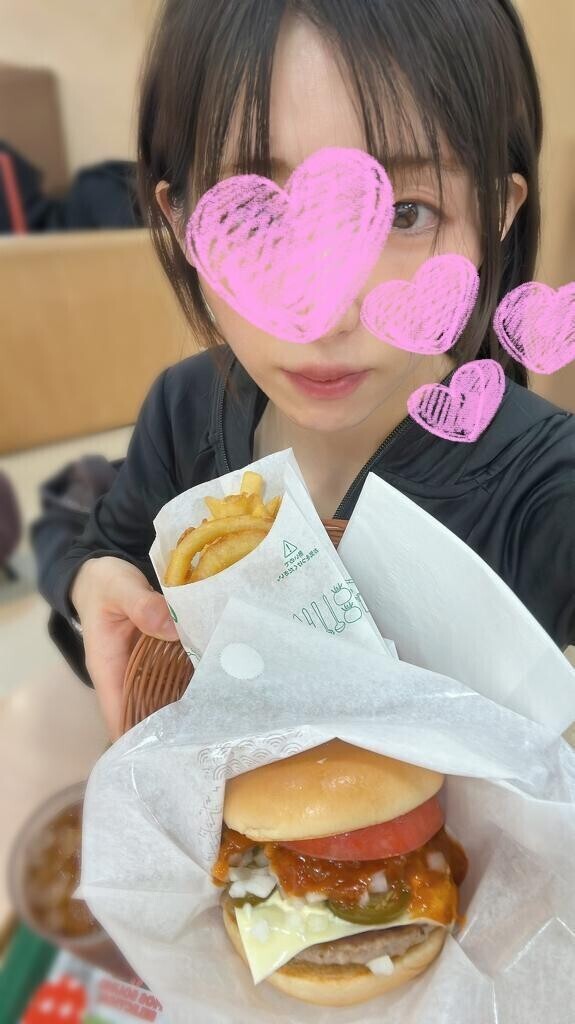 突然のモスバーガー