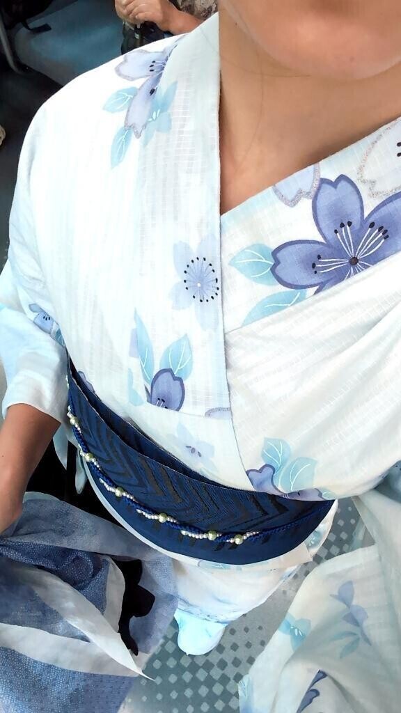 今年も浴衣着れたよ?