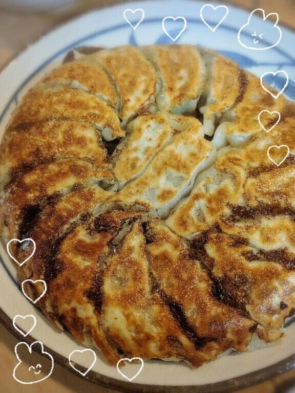 趣味は餃子を包むことです！！！