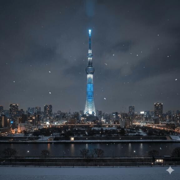 雪、降りましたね？？