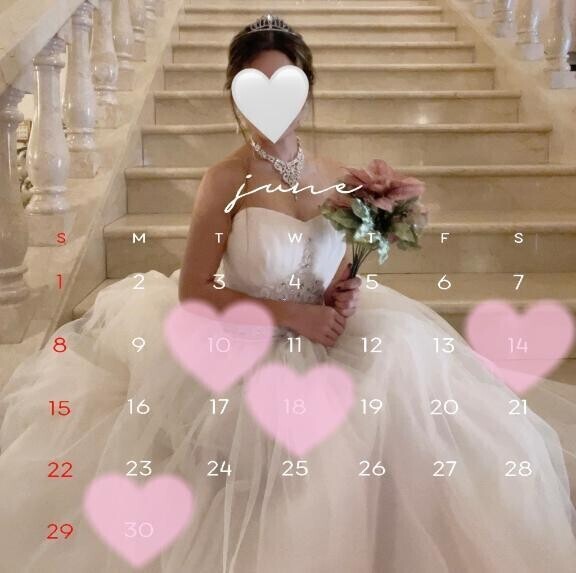 6月の出勤予定日♥️