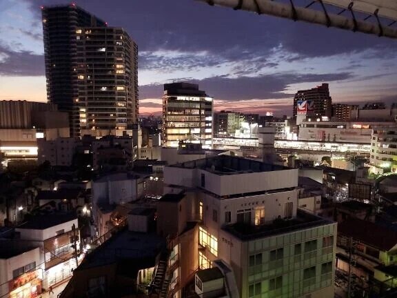 夕焼け綺麗どした