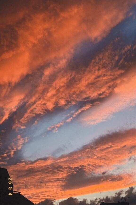 夕焼け雲
