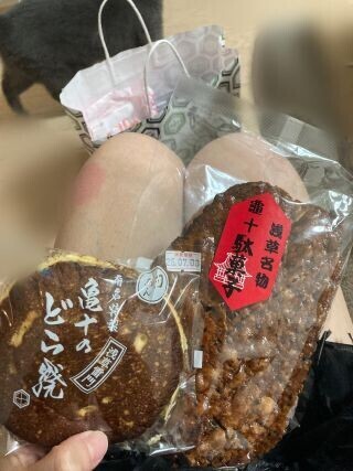 大行列のどら焼き