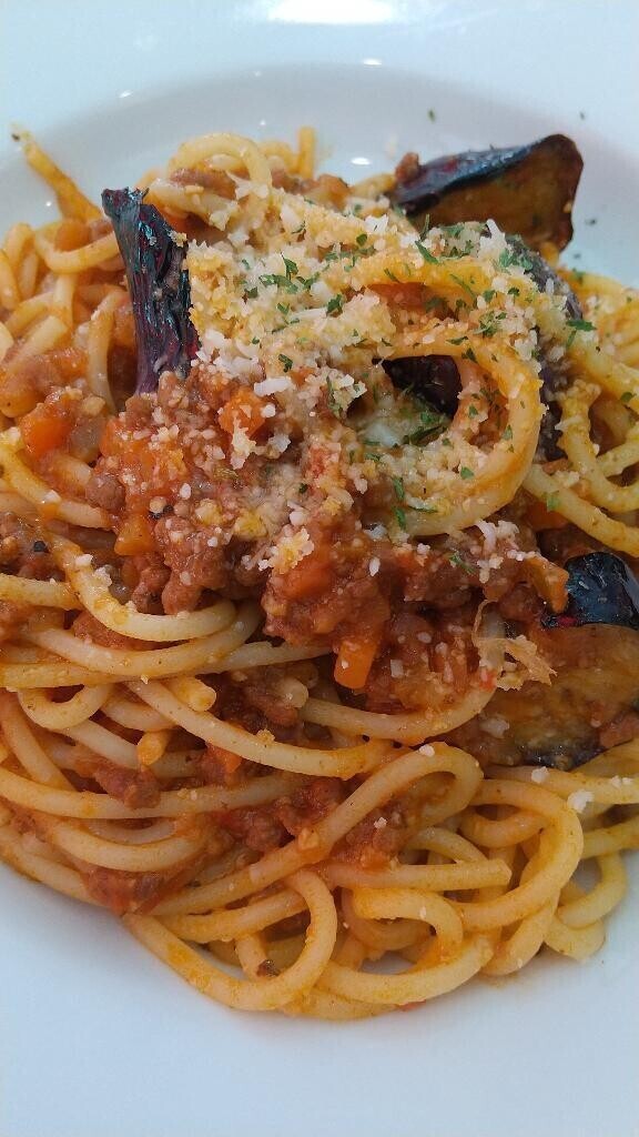 パスタは、ミートソース派