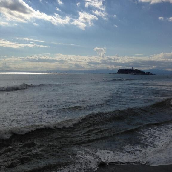 先週の七里ヶ浜