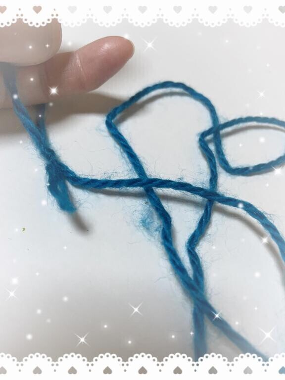 青い…
