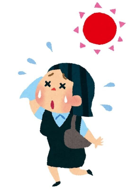 汗だく