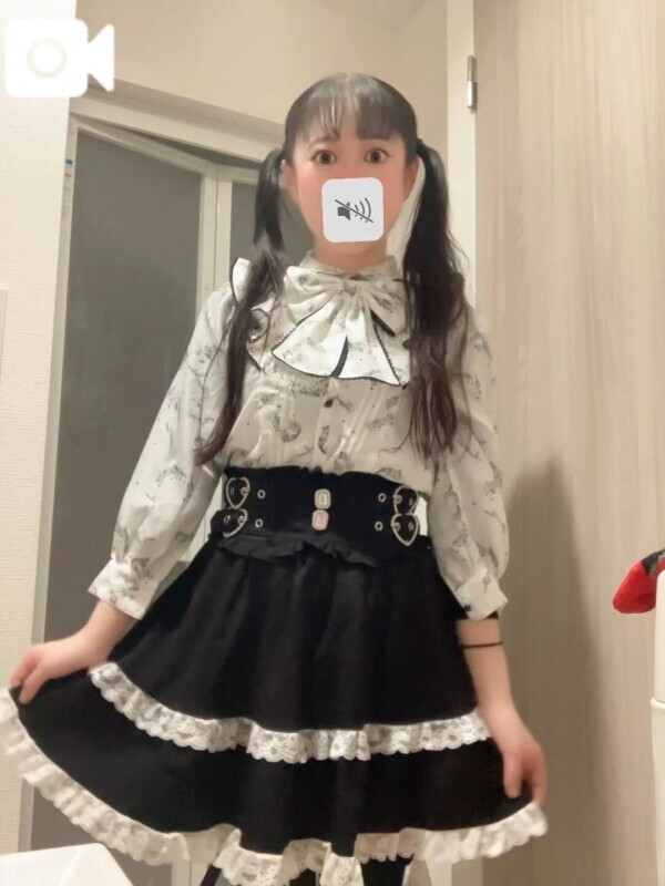 今日の私服🐼🖤⟡.·