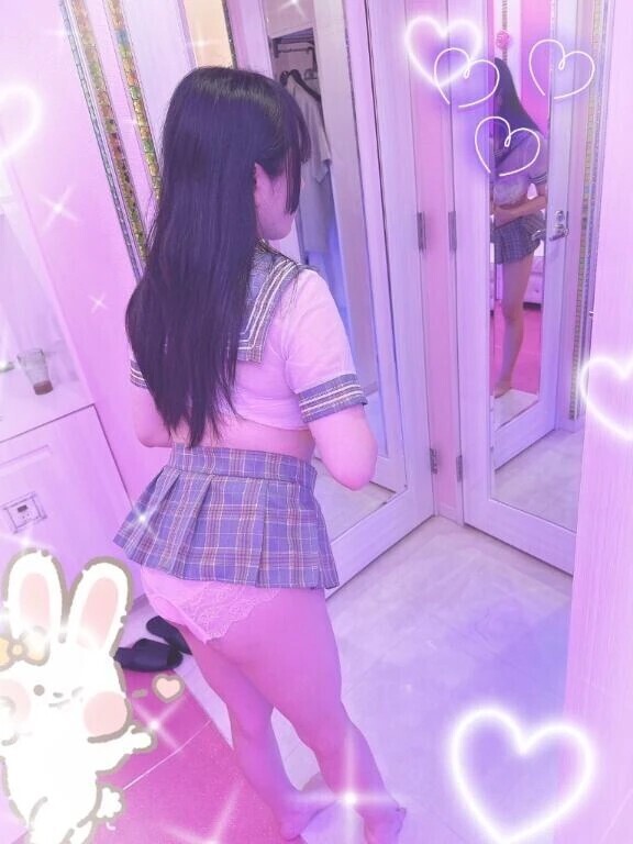 後ろから.....(/ω＼*)