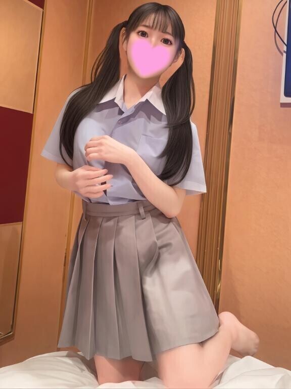 S字くびれラインは制服の上でも分かる🐣💗˖⁺