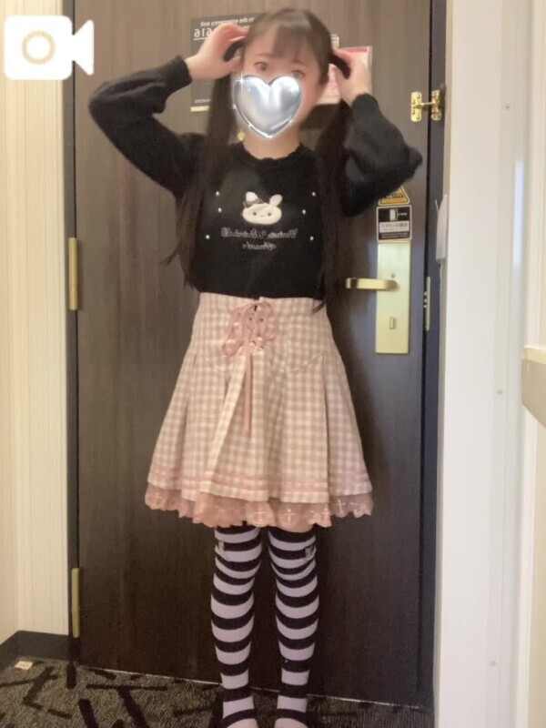 今日の私服🐼🖤🐾