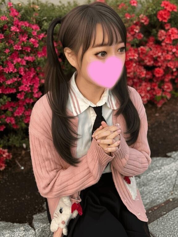 お花に囲まれて…春のプリンセス気分でした🌸🎀