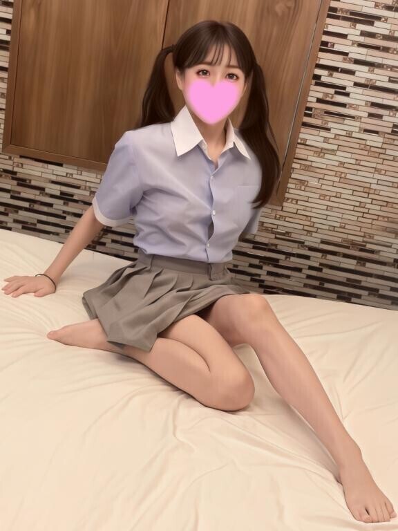 ベッドでの放課後、クロちゃんの脚フェチタイム🩰🦢🤍