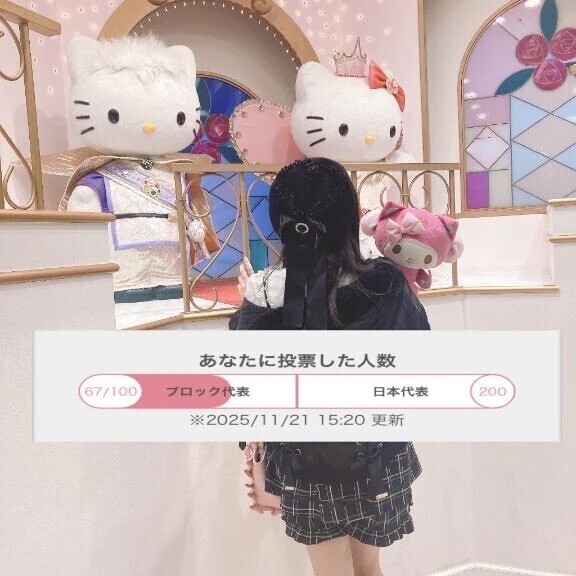 清き一票をよろしくお願いします🥺