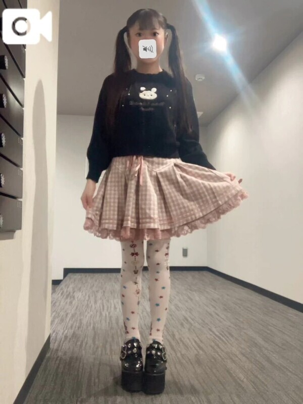 今日の私服🐼🖤⟡.·