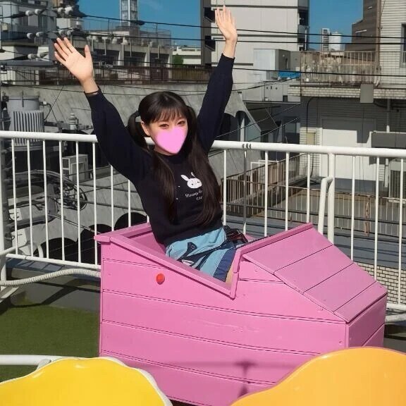 【屋上庭園スイーツおデート】非日常すぎる思い出できました🐼🎠