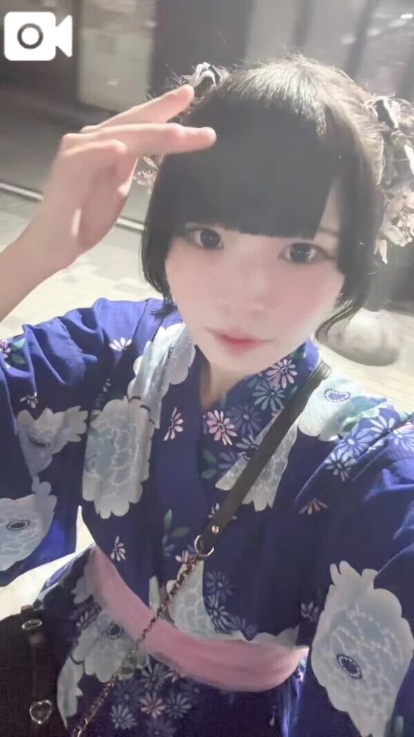 浴衣👘 ♡（動く動画♡）