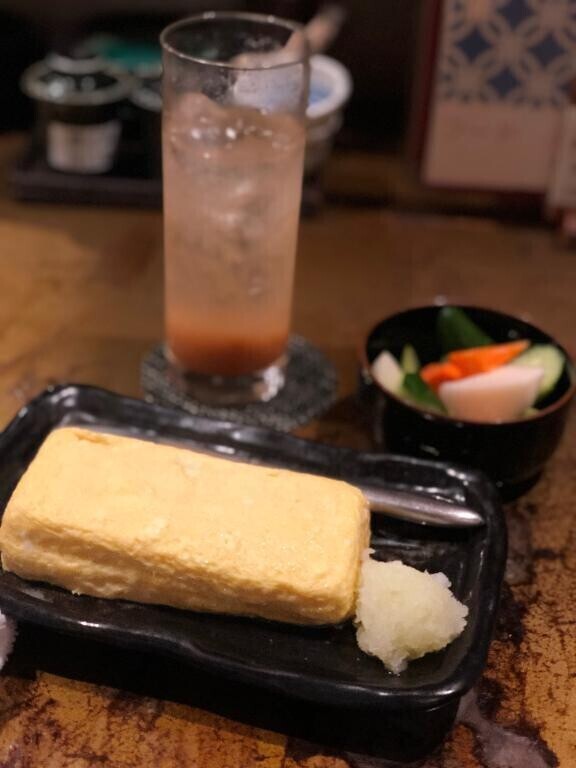 お酒と共に