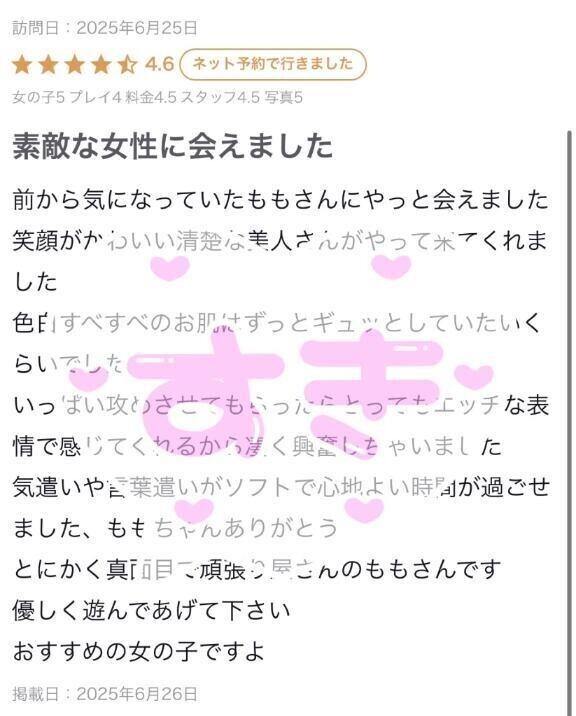 💌お礼写メ日記💌