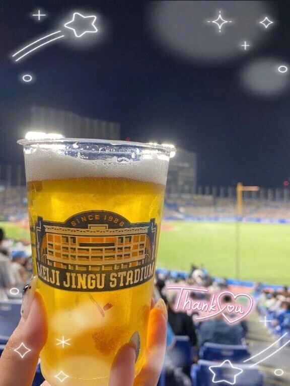野球観戦デート⚾️♡