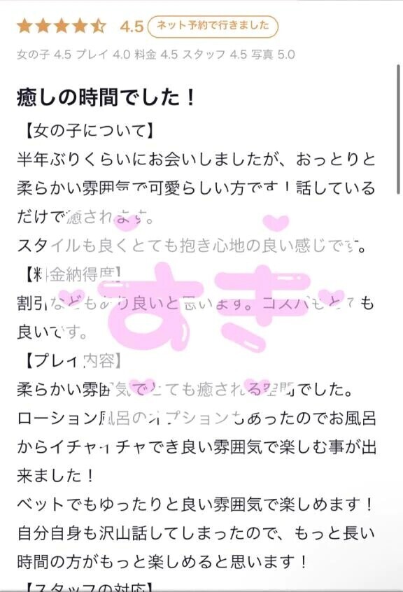 💌お礼写メ日記💌