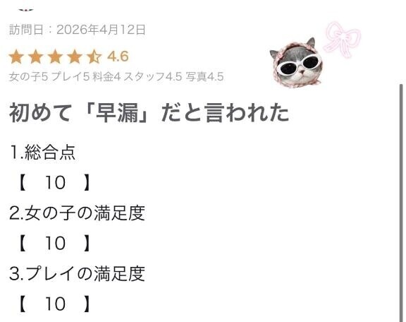 【お礼写メ日記】