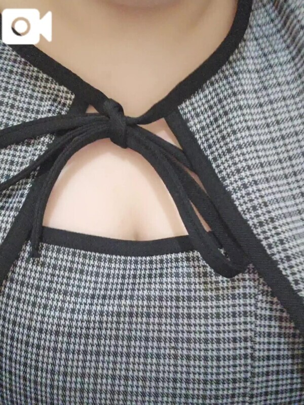 えちえちチェックワンピース‎🤍🖤