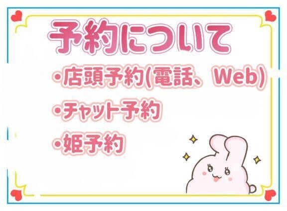 予約について