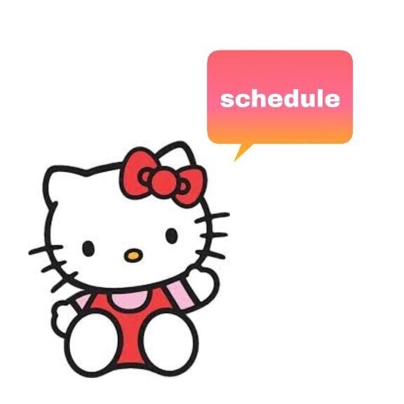 今週の予定