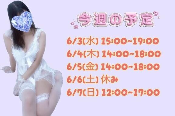 こんしゅの予定?