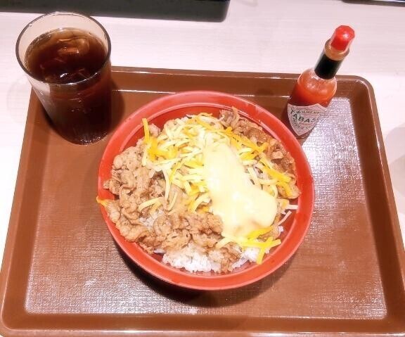 カルビ丼??