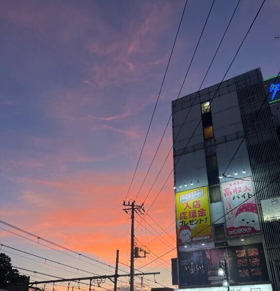 素敵な空でした?