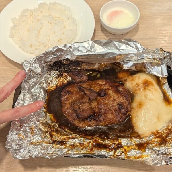 ハンバーグのレベル高くない？