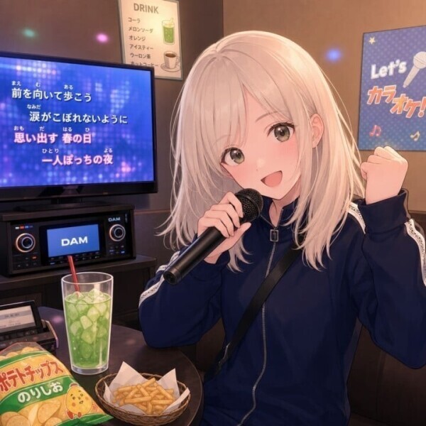 お仕事終わりの🎤🎶💓