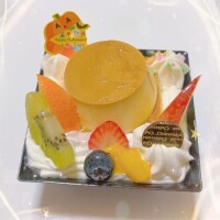 プリンアラモード???
