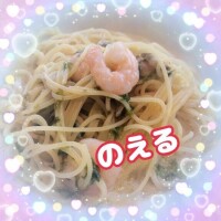えびとあさりのぱすた☆
